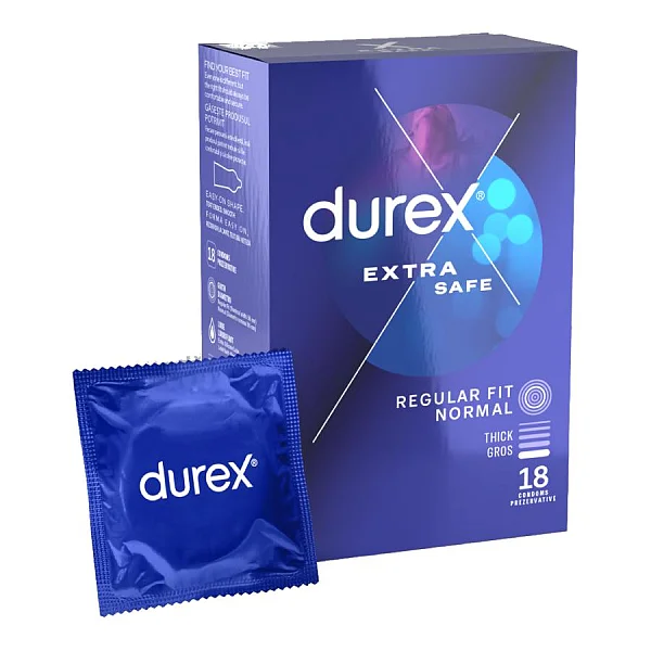 Prezervative Durex Extra Safe 18 Bucati
