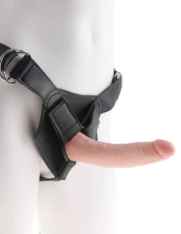 Ham Strap-on Cu Dildo King Cock, Natural, 18 Cm