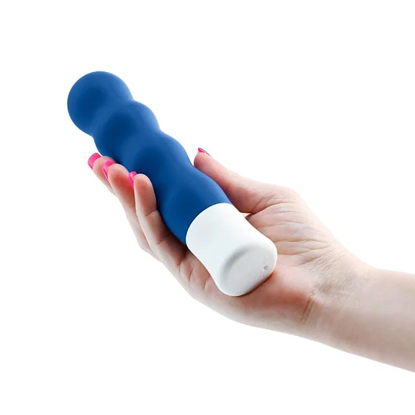 Vibrator Clasic Inya Shake, Albastru, 17.5 Cm