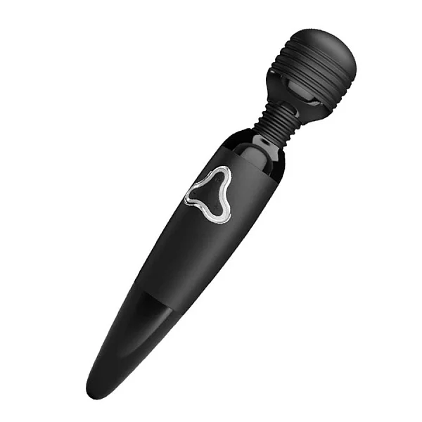 Vibrator Bagheta Body Wand, Negru, 25 Cm