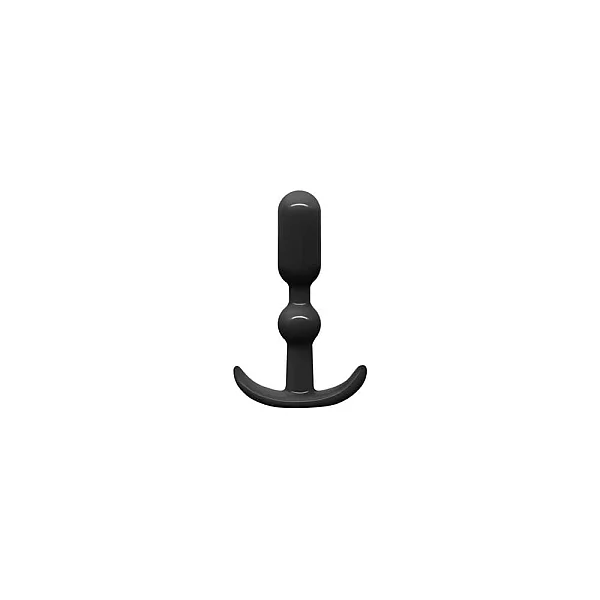 Dop Anal Elements Plug 6, Negru, 11 Cm