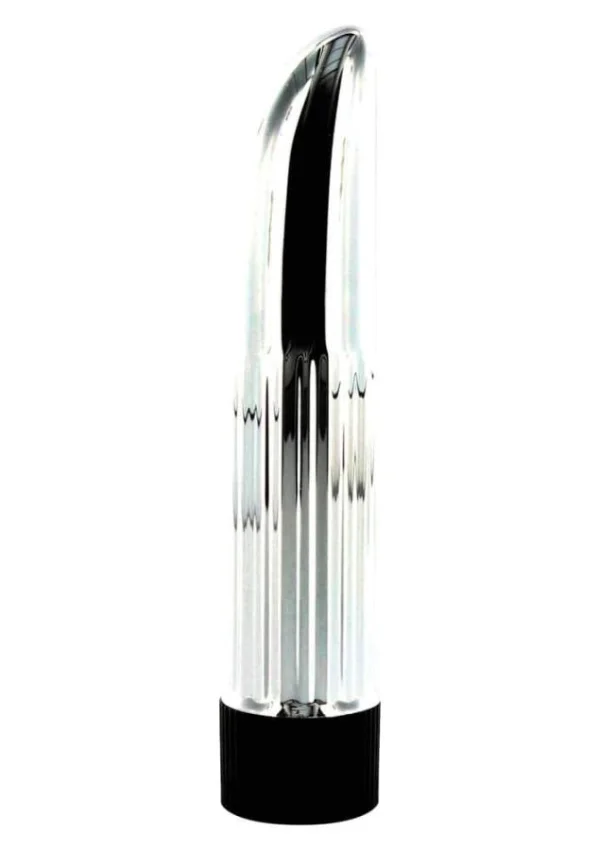 Vibrator Lady Finger, Argintiu, 13 Cm