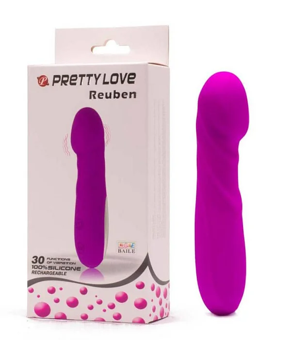Vibrator Reuben, Violet, 14 Cm