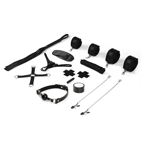 Set Accesorii Fetish / Bondaj Bound You: The Essentials Beginners Bondage Kit (12 Piese)