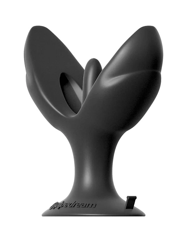Dop Anal Mega Insta Gaper, Negru, 10 Cm