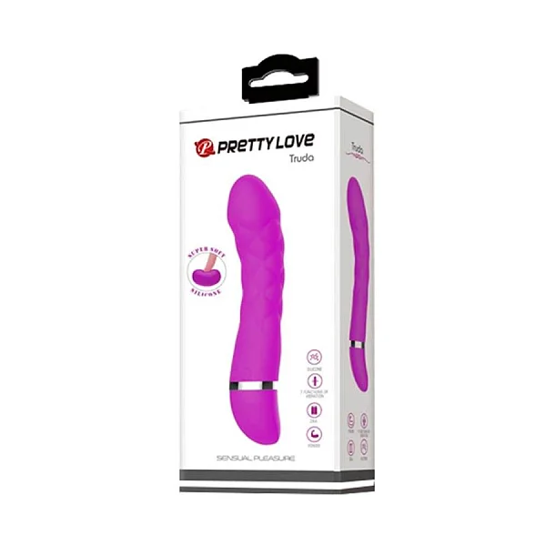 Vibrator Truda, Violet, 18.8 Cm