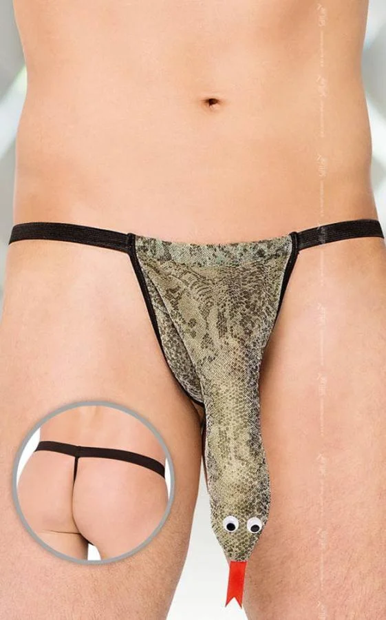 Chiloti Fantezie String Sarpe, S/l