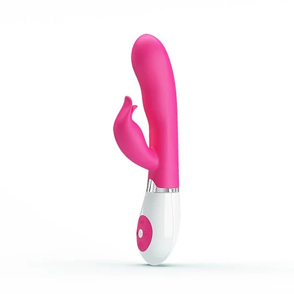 Vibrator Rabbit Cu Functie Vocala Felix, Roz, 20.5 Cm