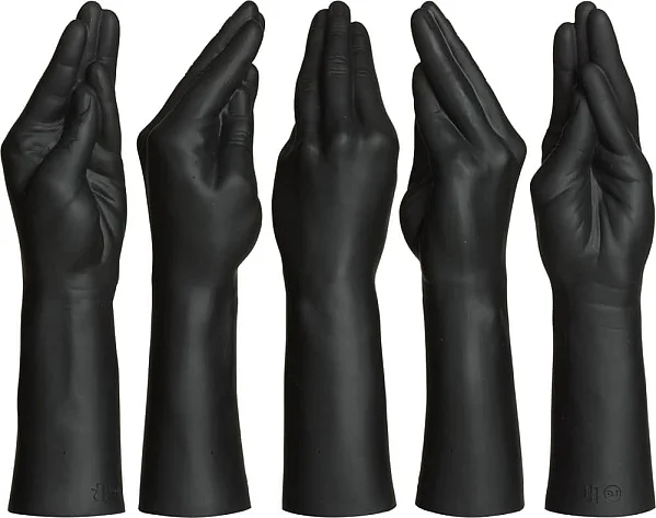 Dildo Realistic Kink Fist Fuckers Stretching Hand, Negru, 29 Cm