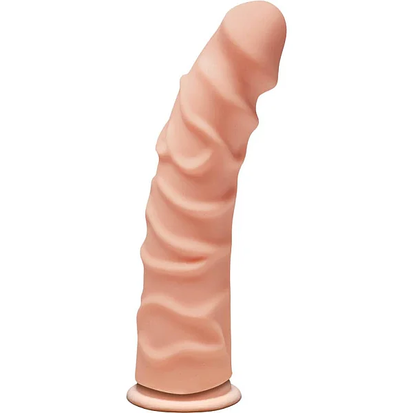 Dildo Clasic Cu Ventuza The D - Ragin D, Natural,  20 Cm