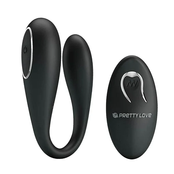 Vibrator Dublu Algernon, Negru