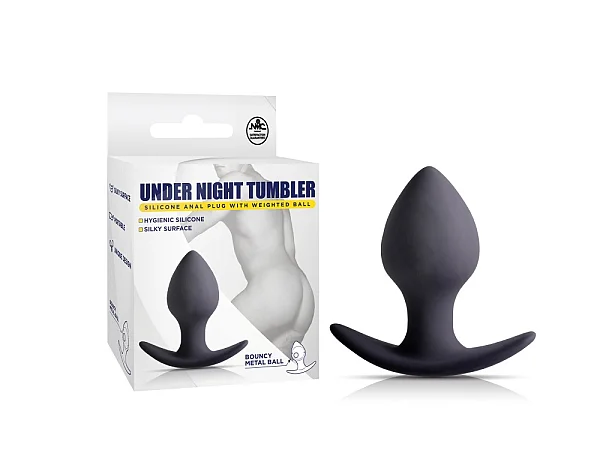 Under Night Tumbler Anal Plug With Weighted Ball Ii