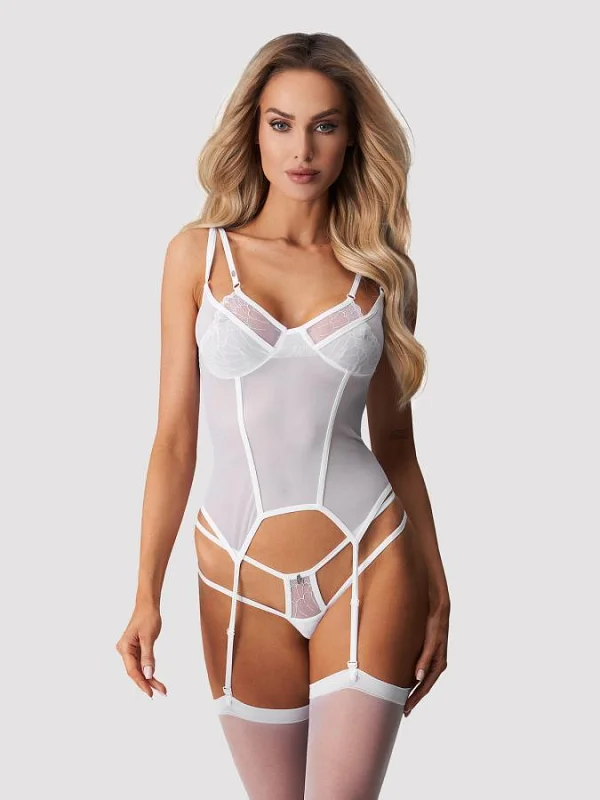 Corset Sexy Arrowel W - Alb 2xl/3xl, L/xl, S/m