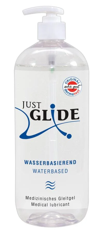Lubrifiant Medical Pe Baza De Apa Just Glide, 1000 Ml (1 Litru)