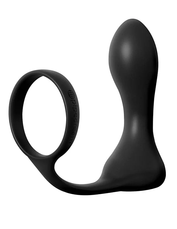 Dop Anal Cu Vibratii Ass-gasm Pro, Negru, 11 Cm