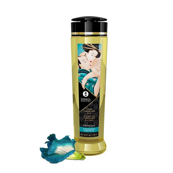 Ulei Pentru Masaj Erotic Island Blossoms, 240 Ml
