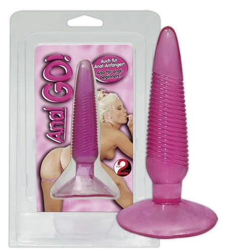 Dop Anal Go, Roz, 13 Cm