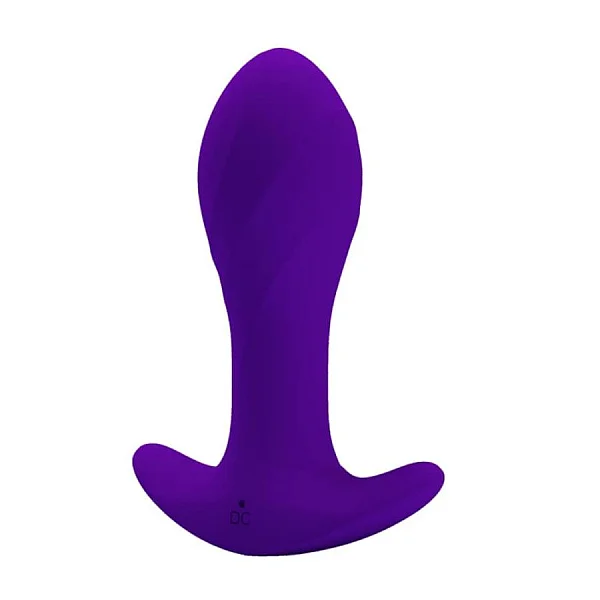 Dop Anal Cu Vibratii Massager, Mov, 10.5 Cm