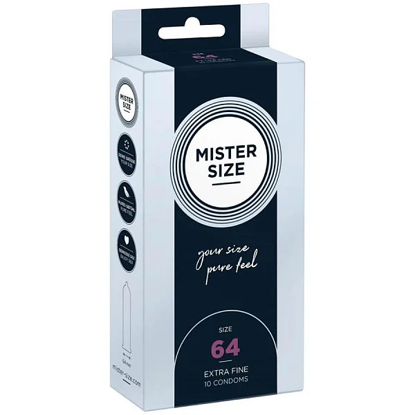 Mister Size 64 Mm Condoms 10 Pieces