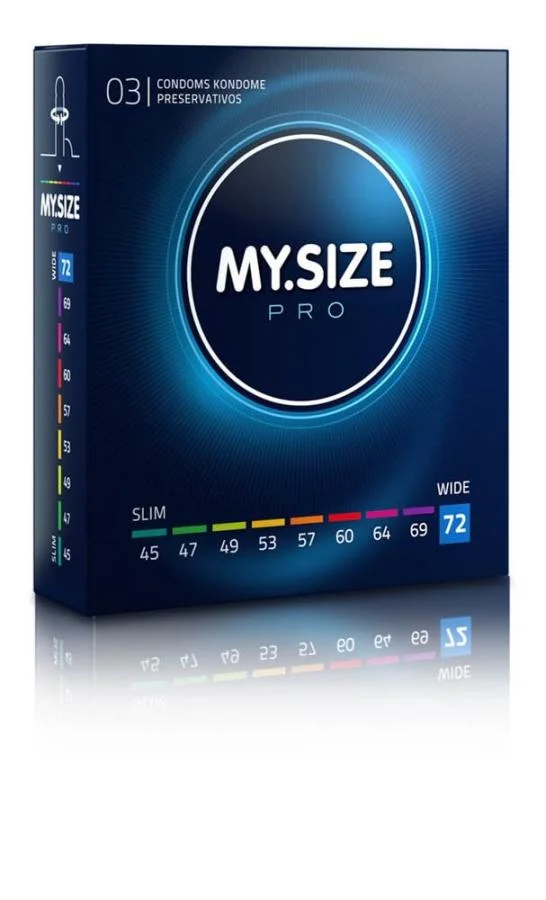 Prezervative My Size Pro Diametru 72 Mm (3 Buc.)