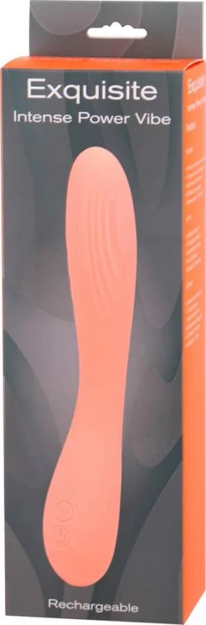 Vibrator Exquisite Intense Power, Roz, 11 Cm