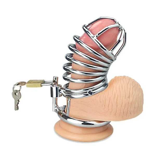 Cusca Pentru Penis/ Dispozitiv De Castitate Jailed Emperor, Metalic