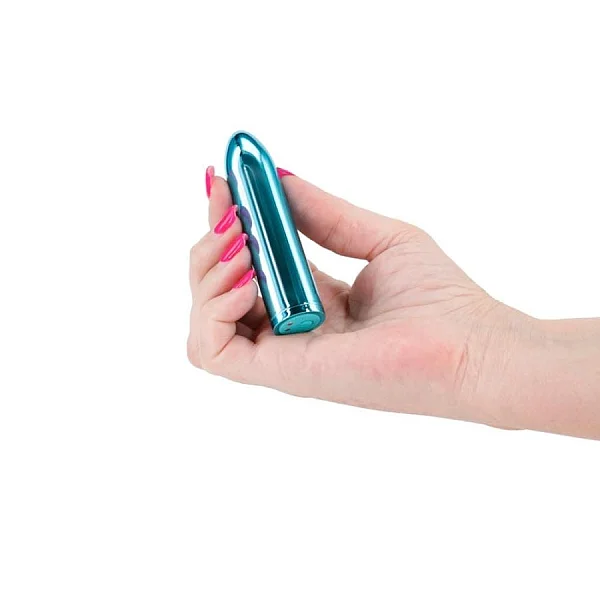 Glont Vibrator Chroma Petite Bullet, Turcoaz, 8.5 Cm