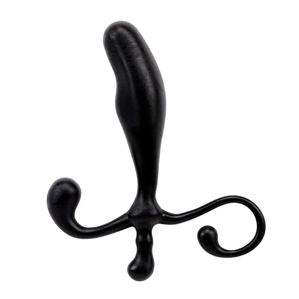 Stimulator Anal Get Lock Pro Stimulator, Negru, 12.5 Cm