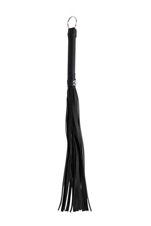 Bici Clasic Din Piele, Negru, 39.5 Cm