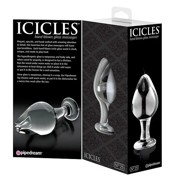 Dop Anal Din Sticla Icicles No. 25