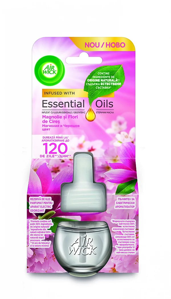 Air Wick Rezerva Odorizant Electric De Camera, Magnolia, 19 Ml