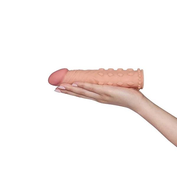 Extensie/manson Penis Pleasure X-tender, Natural, +5 Cm
