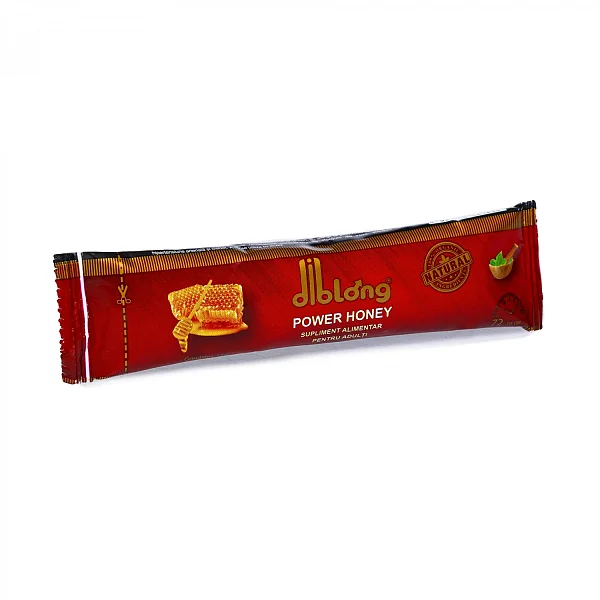 Miere Afrodisiac Diblong Power Honey, Unisex, 1 Plic X 15 G