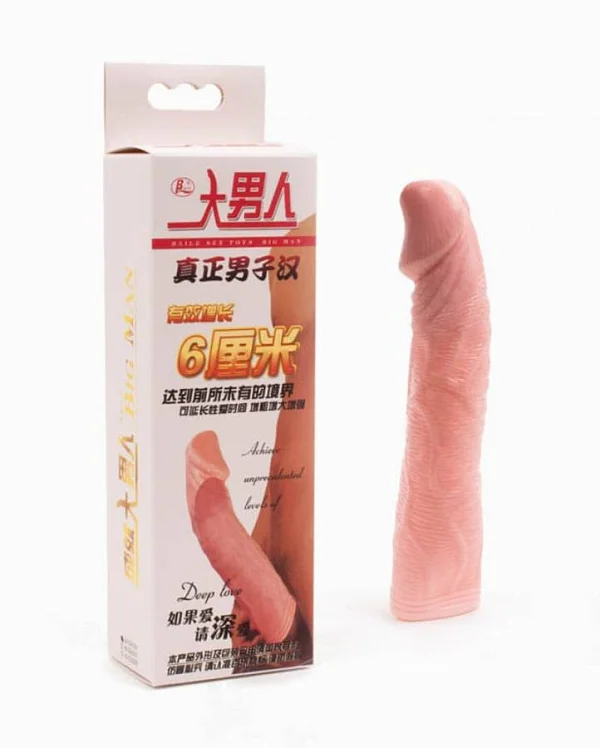 Prelungitor Penis Sleeve I, Natural, 19 Cm