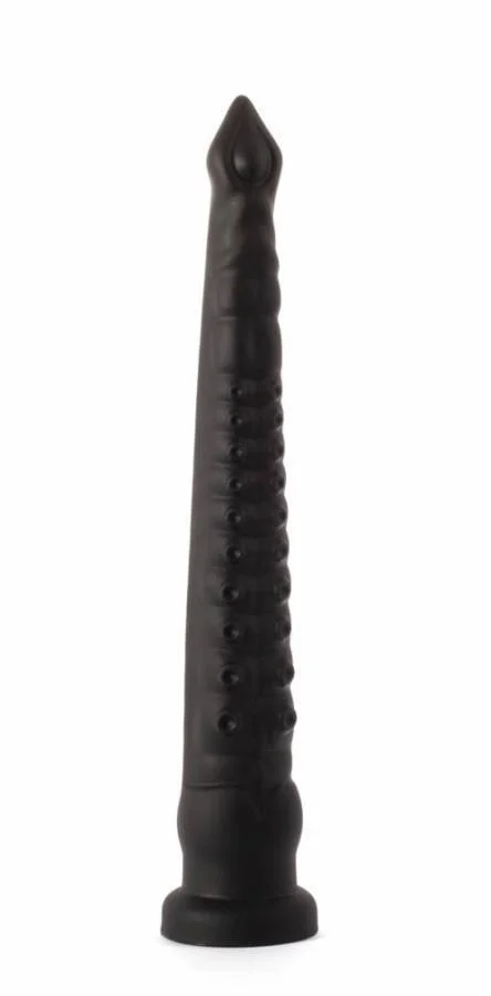 Dop Anal Extra Large Pvc, Negru, 32 Cm