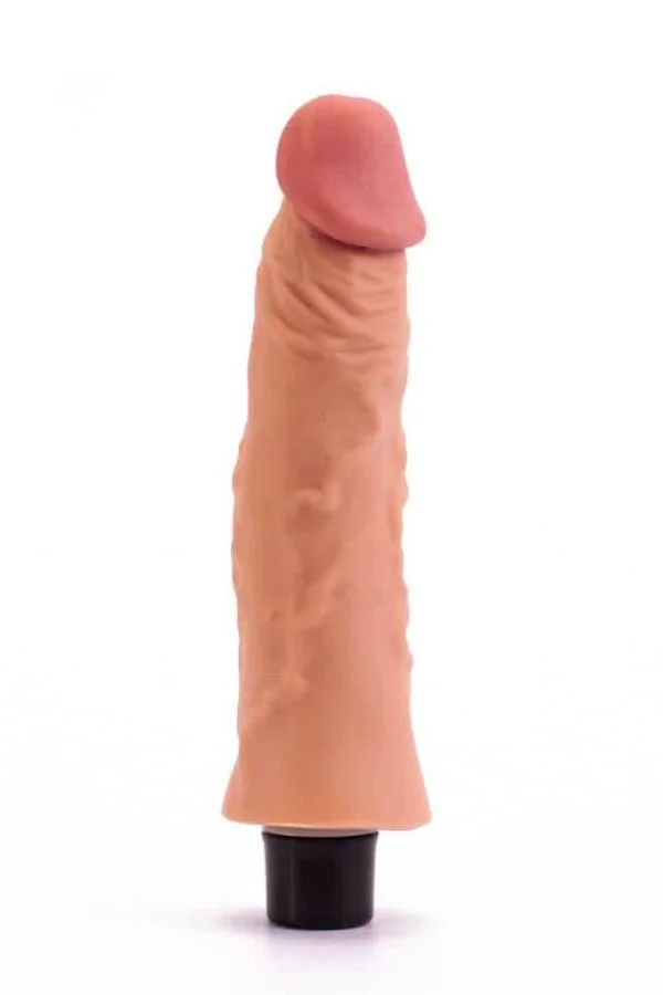 Vibrator Real Softee, Natural, 21 Cm