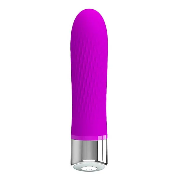 Mini Vibrator Sebastian, Mov, 12 Cm