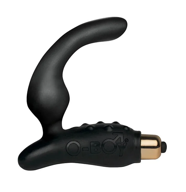 Vibrator Anal O-boy 7 Viteze, Negru, 11 Cm