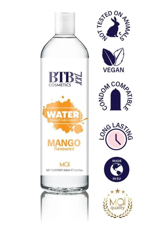 Lubrifiant Pe Baza De Apa Cu Aroma Mango, 250 Ml