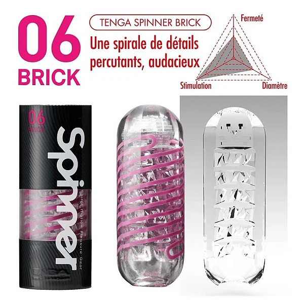 Masturbator Rotatic Spinner 06 Brick