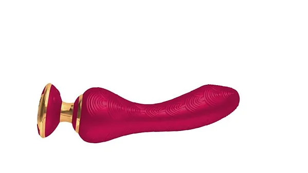 Vibrator Punctul G Sanya, Rosu, 18.5 Cm