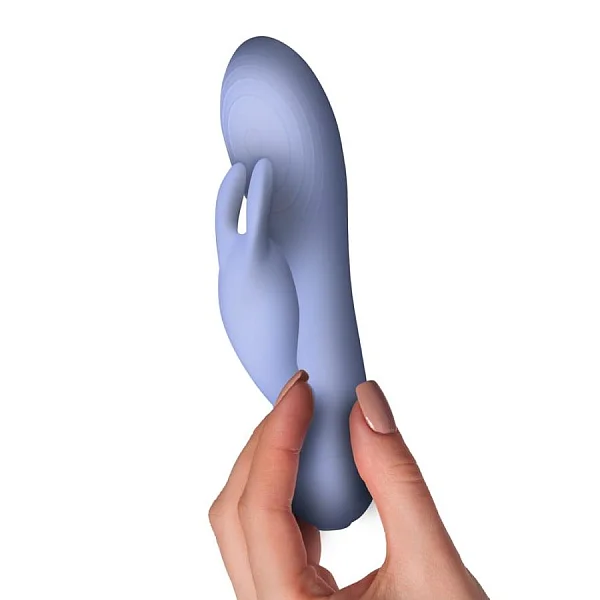 Vibrator Rabbit Sugarboo Blissful Boo, Bleu, 17 Cm