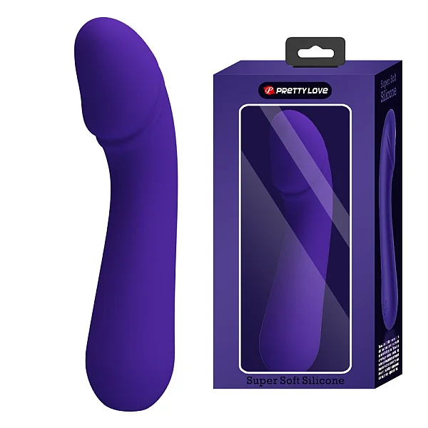 Vibrator Punctul G Cetus, Violet, 15 Cm