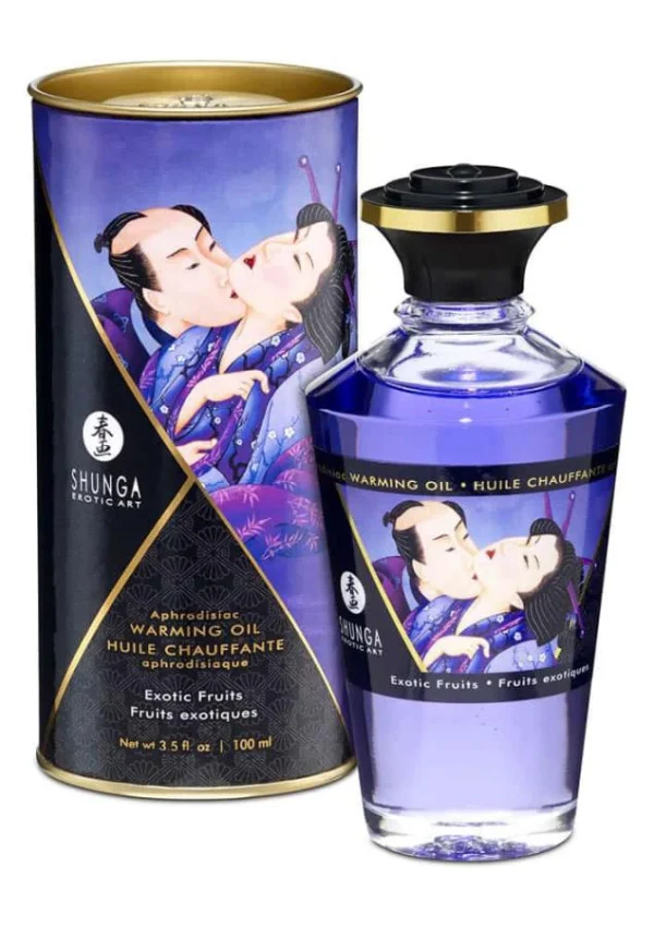 Ulei Afrodiziac Cu Efect De Caldura Exotic Fruits, 100 Ml
