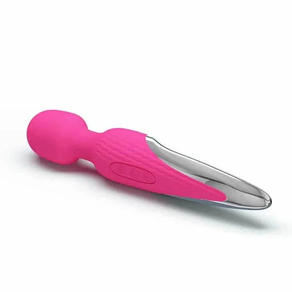 Vibrator Bagheta Cu Functie Incalzire Antony, Roz, 26 Cm