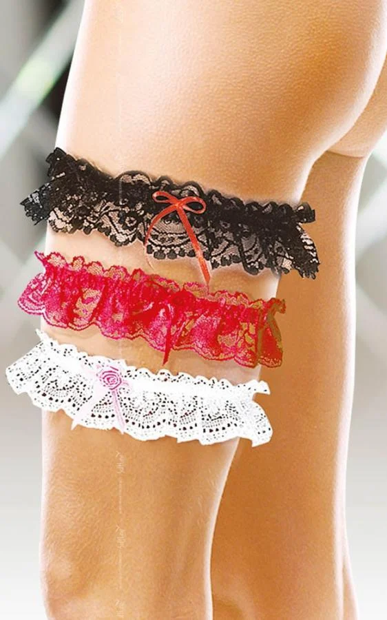 Garter 7401 {} Black/ Sl S/l