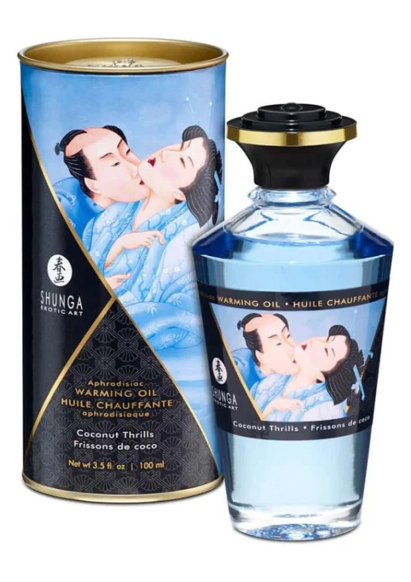 Ulei Afrodiziac Cu Efect De Caldura Coconut Thrills, 100 Ml