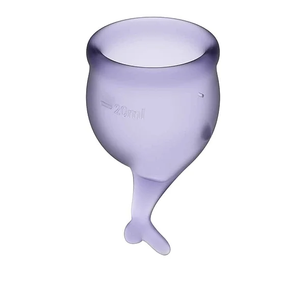 Cupe Menstruale Feel Secure, Lila, 15 Si 20 Ml