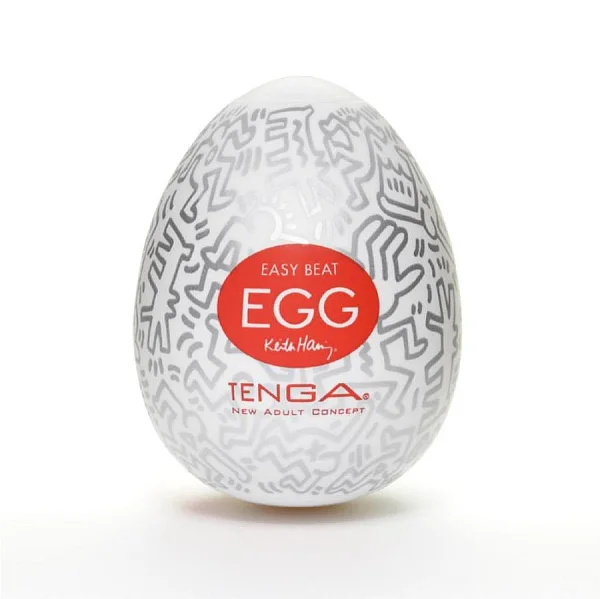 Mini Masturbator Tenga Egg Keith Haring Party