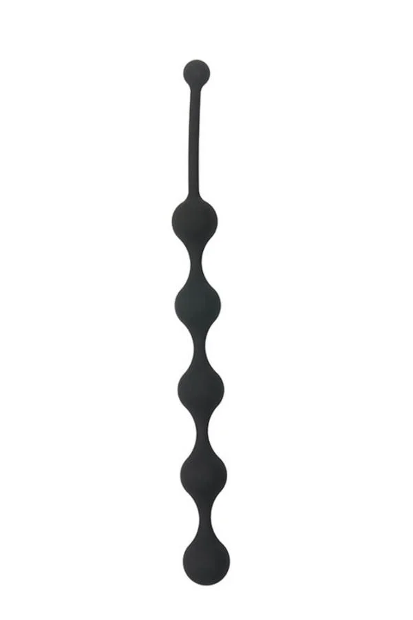Bile Anale Five Beads, Negru